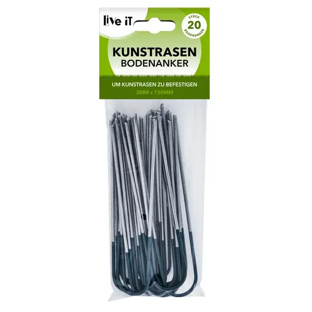 LIVE IT 20 Erdanker für Kunstrasen Knallerangebot